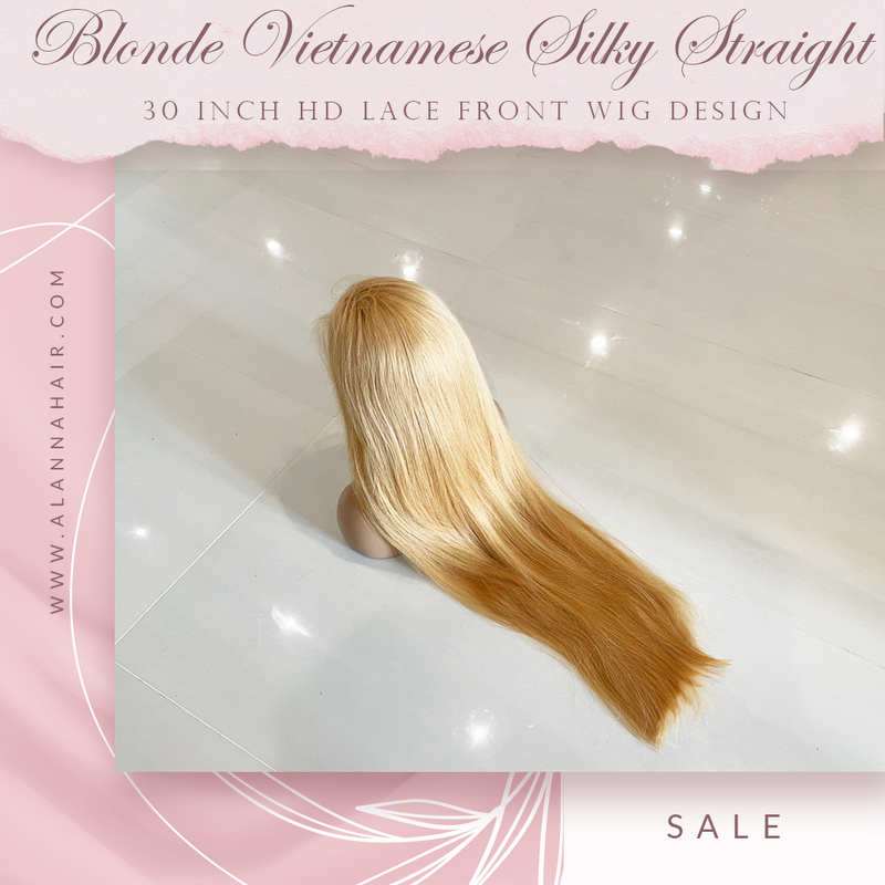 SUPER Double Drawn Piano Color Lace Front Wig (13x4)
