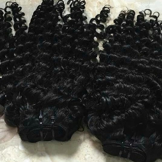 Raw Cambodian Curly Hair Bundles