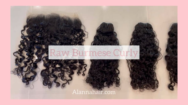 Raw Lace Frontals Burmese Curly