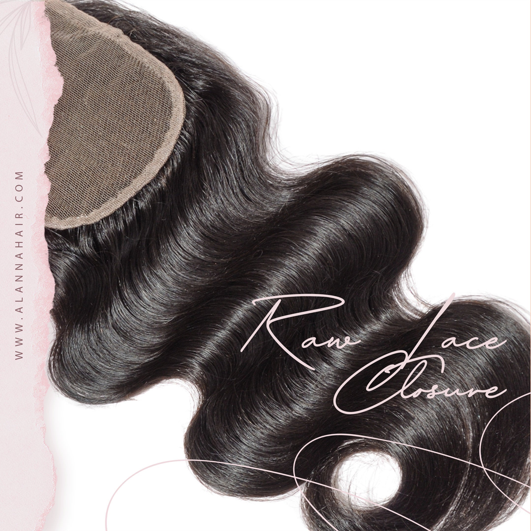 Raw Virgin Burmese HD Lace Closures (2x6)