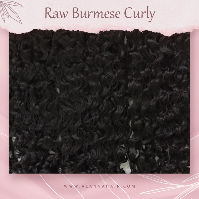 Burmese Curly Clip In Extensions