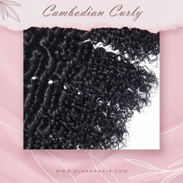 Raw Cambodian Curly Hair Bundles