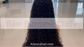 Custom Order Lace Front Wig (13x4) Burmese Curly