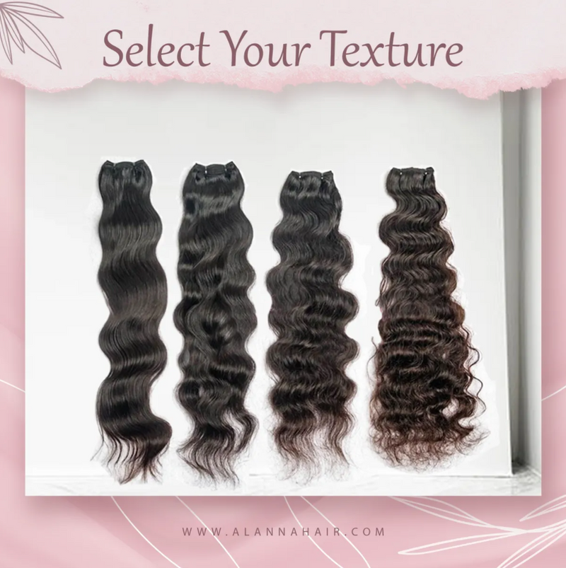 Raw Indian Temple Body Wave Hair Bundles