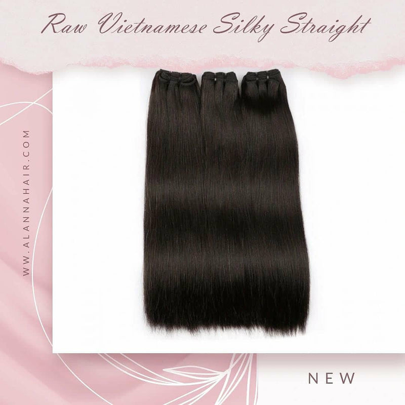 Raw Vietnamese Silky Straight Hair Bundles