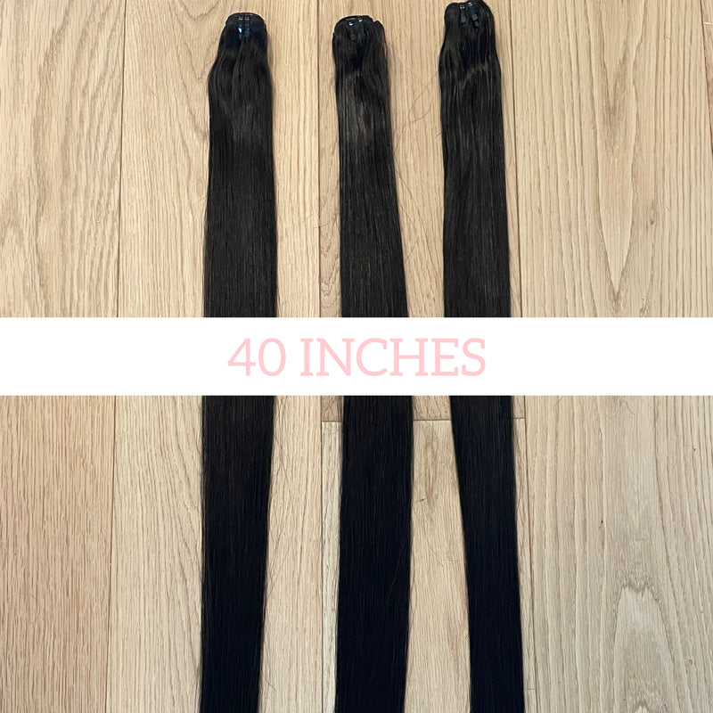 40 inch Raw Vietnamese Silky Straight Hair Bundles